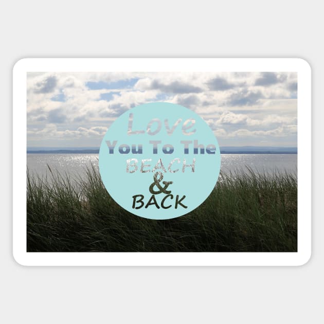 BEACH And Back Nova Scotia Sticker by SartorisArt1